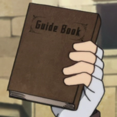 Так выглядит пособие в аниме Sword Art Online (сезон 1 серия 2)